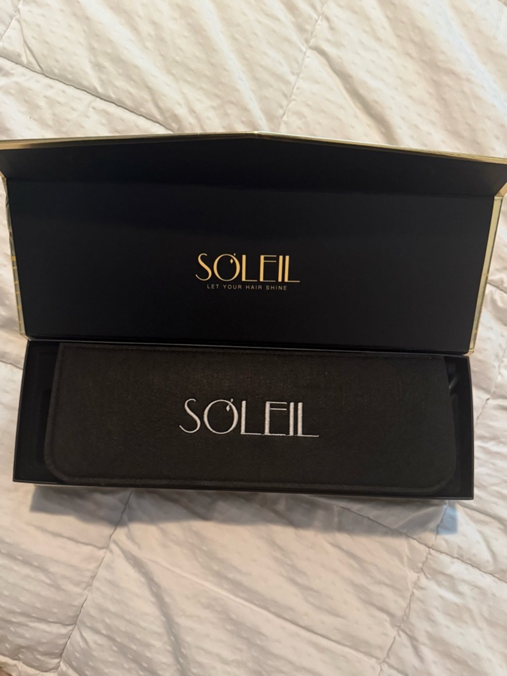 πNEWπ Soleil Lavender Ceramic Flat Iron - Sleek Styling Straightener - Picture 3 of 6